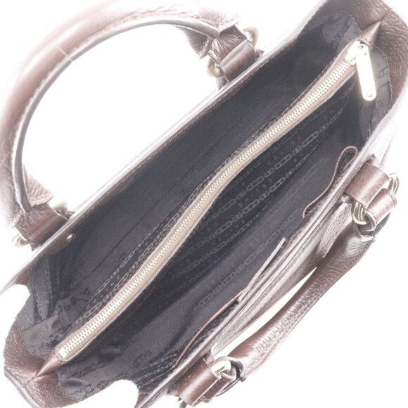 CELINE Brown Leather Bag - Picture 5 of 9